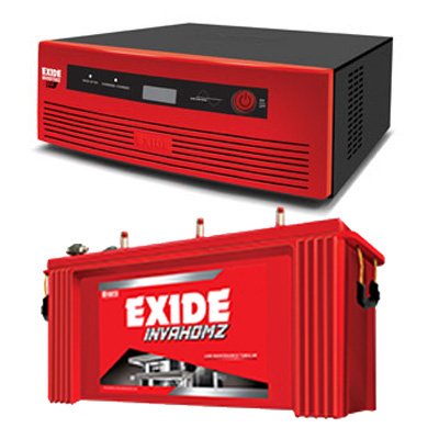 Exide Inverterz GQP 850 and Exide Inva Homz IHST1500